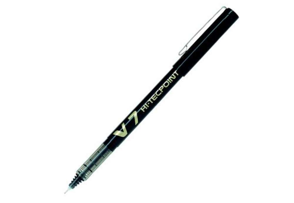 Immagine di Roller Hi Tecpoint V7 - punta 0,7 mm - nero - Pilot