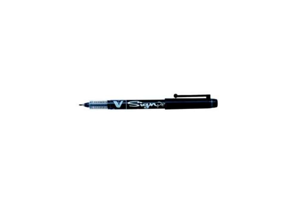 Immagine di Pennarello V Signpen punta feltro - punta 2 mm - nero - Pilot