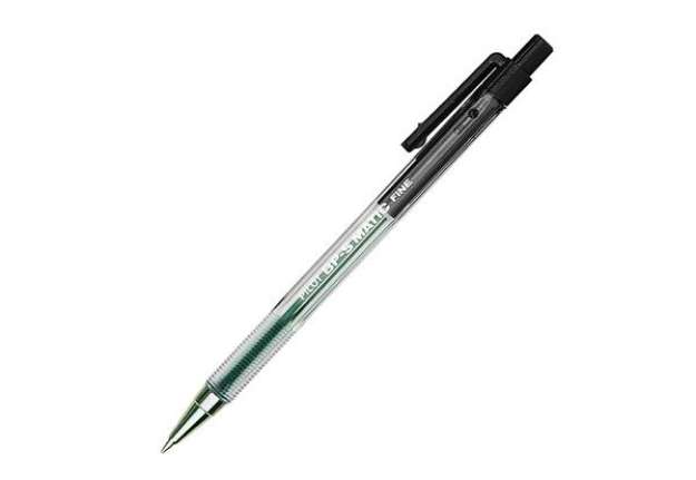 Immagine di Penna a sfera a scatto BP S Matic - punta fine 0,7 mm - nero - Pilot