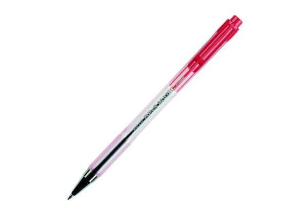 Immagine di Penna a sfera a scatto BP S Matic - punta fine 0,7 mm - rosso - Pilot
