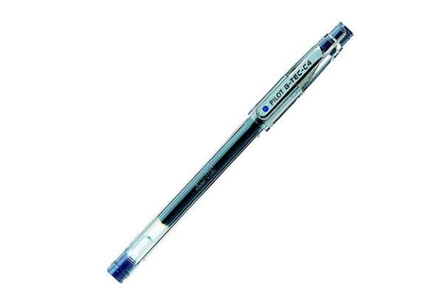 Immagine di Penna a sfera Gel G Tec C4 - punta 0,4 mm - blu - Pilot