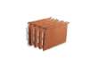 Immagine di Cartella sospesa - armadio Ultimate - interasse 33 cm - fondo V - 32,5x27,5 cm - avana - Elba