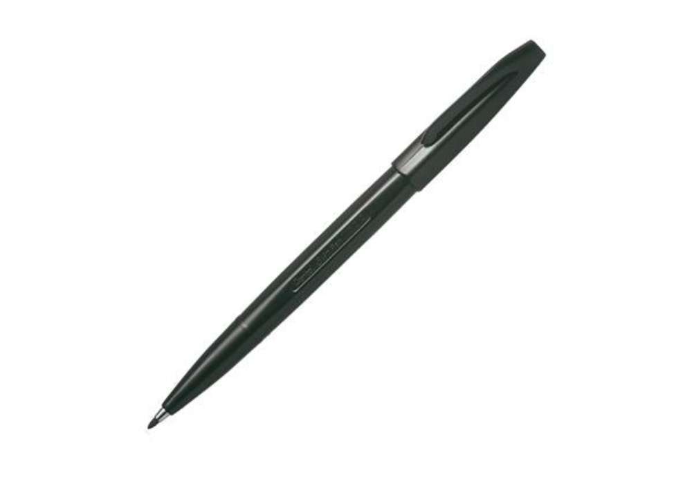 Immagine di Pennarello Sign Pen S520 punta feltro - punta 2 mm - nero - Pentel