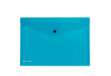 Immagine di Busta con bottone Pull - A4 - PP - azzurro - King Mec