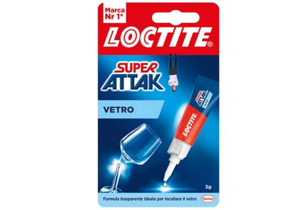 Immagine di Colla Super Attak Vetro - 3 gr - trasparente - Loctite