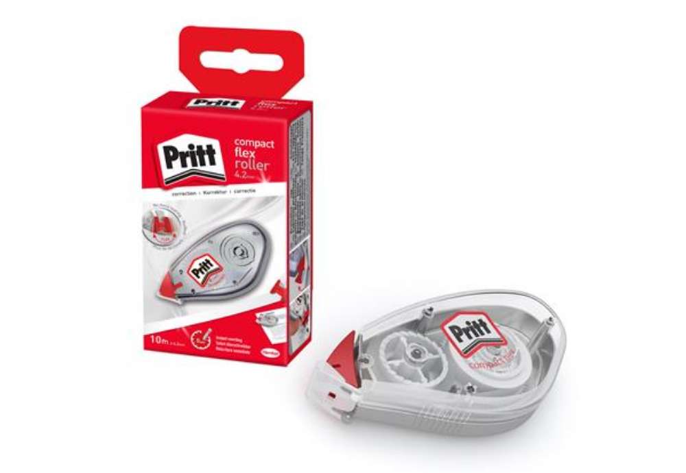 Immagine di Correttore a nastro - 4,2 mm x 10 mt - roller - Pritt
