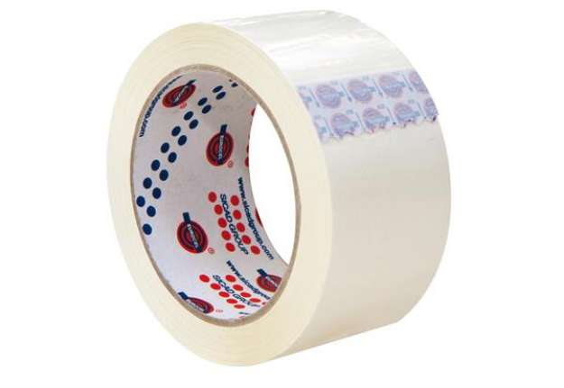 Immagine di Nastro adesivo 330 - 5 cm x 66 m - PVC - bianco - Eurocel