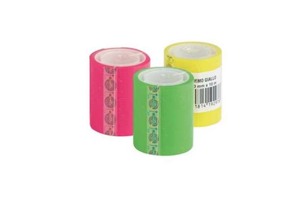 Immagine di Ricarica nastro adesivo Memograph - 5 cm x 10 m - giallo - Eurocel