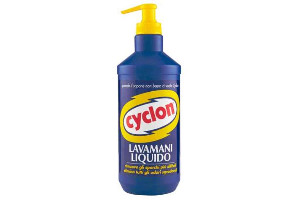 Immagine di Lavamani liquido - al limone - dispenser da 500 ml - Cyclon