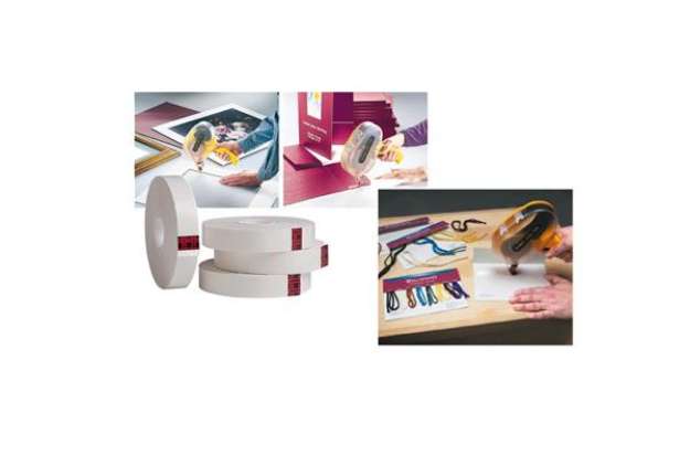 Immagine di Nastro biadesivo - per dispenser ATG - senza supporto - con liner - 1,2 x 33 m - trasparente - Scotc