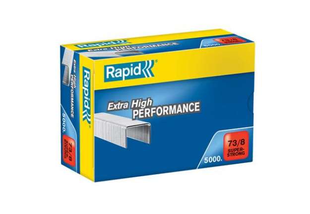 Immagine di Punti Rapid Super Strong - 73/8 - acciaio zincato - metallo - Rapid - conf. 5000 pezzi