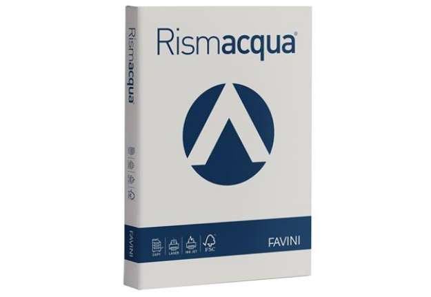Immagine di Carta Rismacqua - A4 - 140 gr - ghiaccio 12 - Favini - conf. 200 fogli