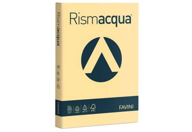 Immagine di Carta Rismacqua - A4 - 200 gr - camoscio 02 - Favini - conf. 125 fogli