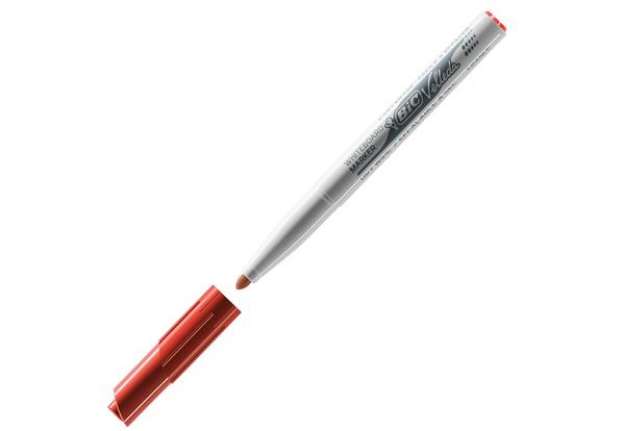 Immagine di Pennarello Whiteboard Marker Velleda 1741 - punta tonda 1,4mm - rosso - Bic