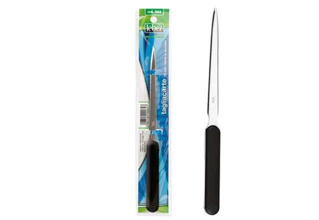 Immagine di Tagliacarte - lunghezza 19 cm - impugnatura ABS/acciaio - Lebez