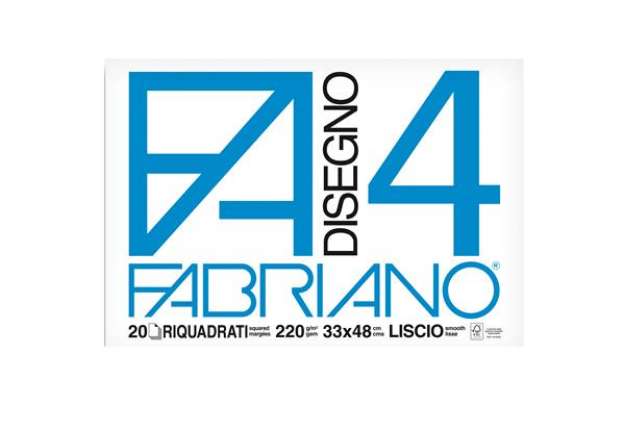Immagine di Album F4 - 33x48cm - 220gr - 20 fogli - liscio squadrato - Fabriano