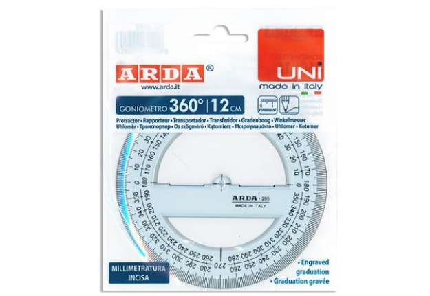Immagine di Goniometro Uni - 360gradi - 12cm - Arda