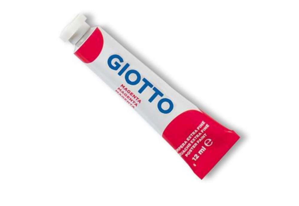 Immagine di Tempera Tubo 4 - 12ml - magenta - Giotto