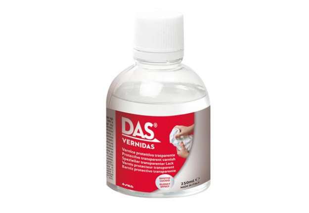 Immagine di Vernice protettiva Vernidas – trasparente lucido - 250ml - Das