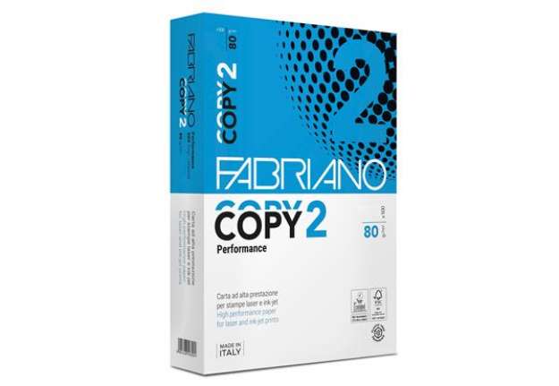 Immagine di Carta Copy 2 - B4 - 257 x 364 mm - 80 gr - bianco - Fabriano - conf. 500 fogli