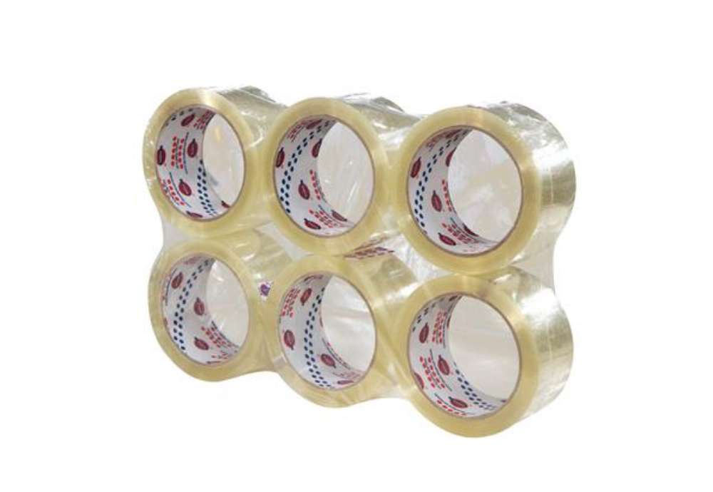 Immagine di Nastro adesivo PP36NN - 5 cm x 66 m - trasparente - Eurocel