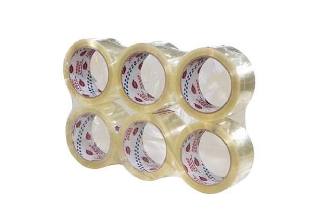 Immagine di Nastro adesivo PP36NN - 5 cm x 66 m - trasparente - Eurocel