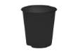 Immagine di Cestino gettacarte E020 Modula - altezza 32,5 cm - diametro 31 cm - 16,5 L - nero - Fellowes
