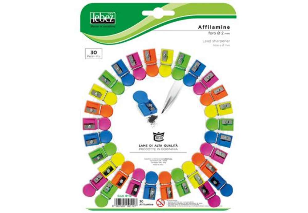 Immagine di Temperamine E112 senza contenitore - colori assortiti - Lebez - conf. 30 pezzi