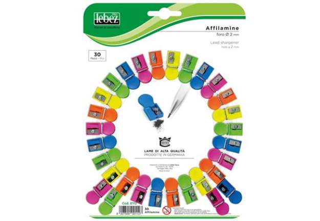 Immagine di Temperamine E112 senza contenitore - colori assortiti - Lebez - conf. 30 pezzi