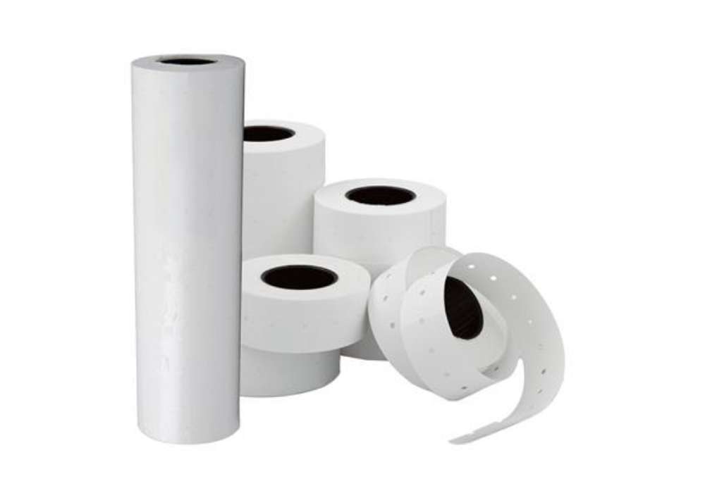Immagine di Rotolo 1000 etichette art.169 - 21x12 mm - rimovibile - bianco - Lebez