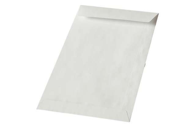 Immagine di Busta a sacco - lembo non gommato - 13 x 18 cm - 60 gr - bianco - Blasetti - conf. 1000 pezzi