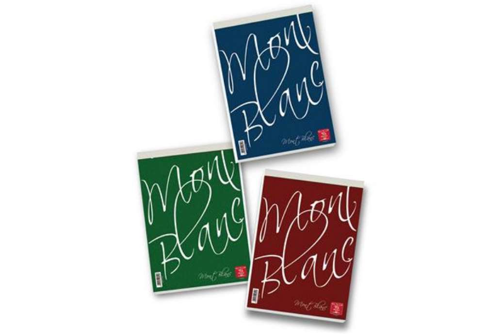 Immagine di Blocco Montblanc - A6 - 60gr - 70 fogli - 5mm - Pigna - conf. 20 pezzi
