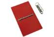 Immagine di Raccoglitore Presspan - 4 anelli 25 mm - dorso 4 cm - 25x33 cm - rosso - Cartotecnica del Garda