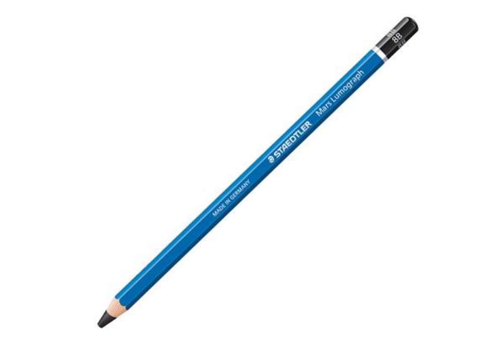 Immagine di Matita di grafite Mars Lumograph 100 - gradazione 8B - Staedtler
