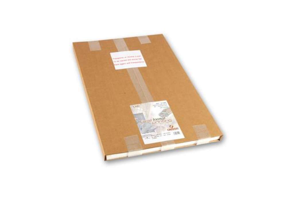 Immagine di Carta plotter in fogli - A2 - 90 gr - inkjet - opaca - bianco - Canson - conf. 250 fogli
