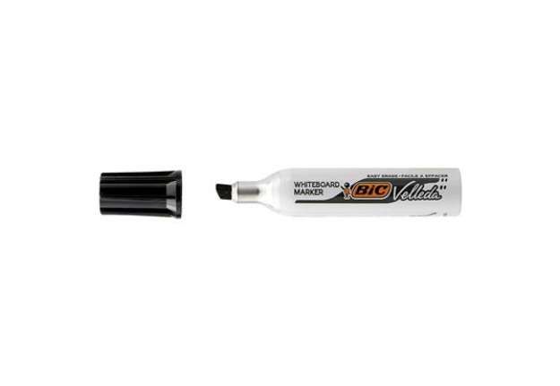Immagine di Pennarello Whiteboard Marker Velleda 1781 - punta a scalpello da 3,2 a 5,5mm - nero  - Bic