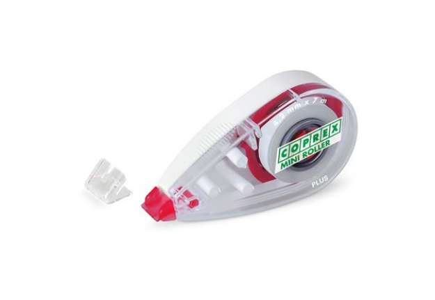 Immagine di Correttore a nastro Mini Roller Coprex - 4,2mm x 7mt - chiusura salva nastro - Lebez