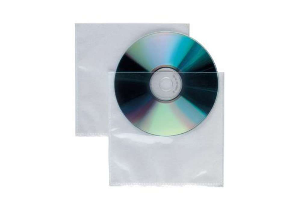 Immagine di Buste a sacco Soft CD - liscio - trasparente - PP -  Sei Rota - conf. 25 pezzi