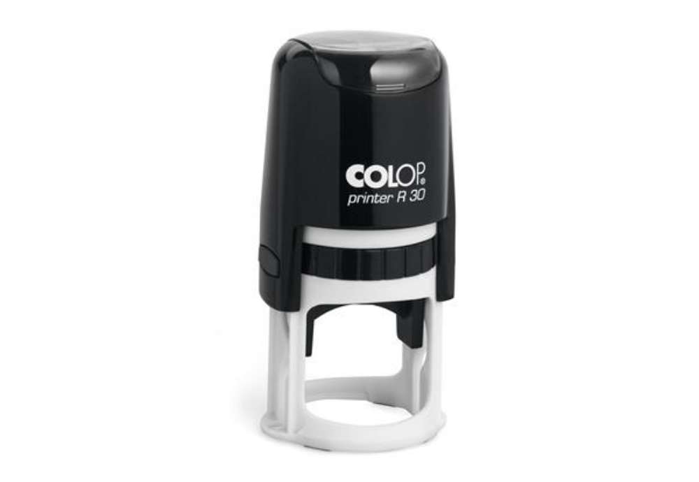 Immagine di Timbro Printer R30 - diametro 30 mm - 5 righe - personalizzabile - autoinchiostrante - Colop