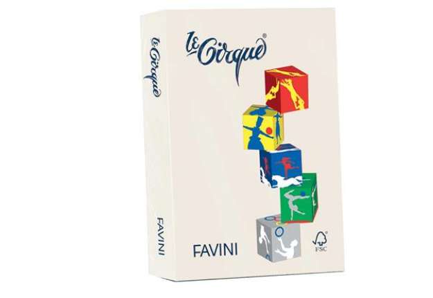 Immagine di Carta Le Cirque - A4 - 160 gr - avorio pastello 110 - Favini - conf. 250 fogli