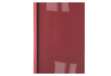 Immagine di Cartelline termiche Business Line - 3 mm - leather rosso - GBC - scatola 100 pezzi