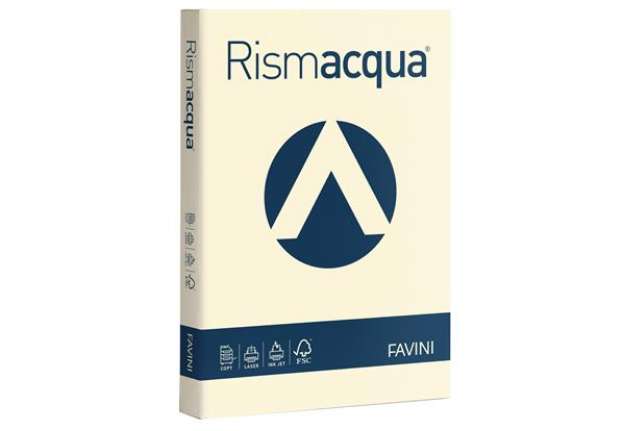 Immagine di Carta Rismacqua - A3 - 140 gr - avorio 110 - Favini - conf. 200 fogli