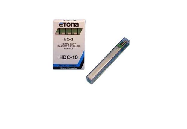 Immagine di Caricatore HDC10 per Etona EC3- 210 punti - verde - Etona - conf. 5 pezzi