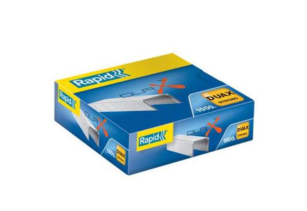 Immagine di Punti Rapid DUAX - metallo - Rapid - conf. 1000 pezzi