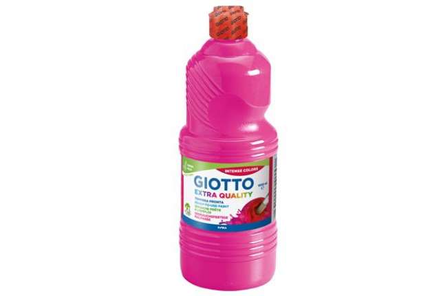 Immagine di Tempera pronta - 1000ml - rosso magenta - Giotto