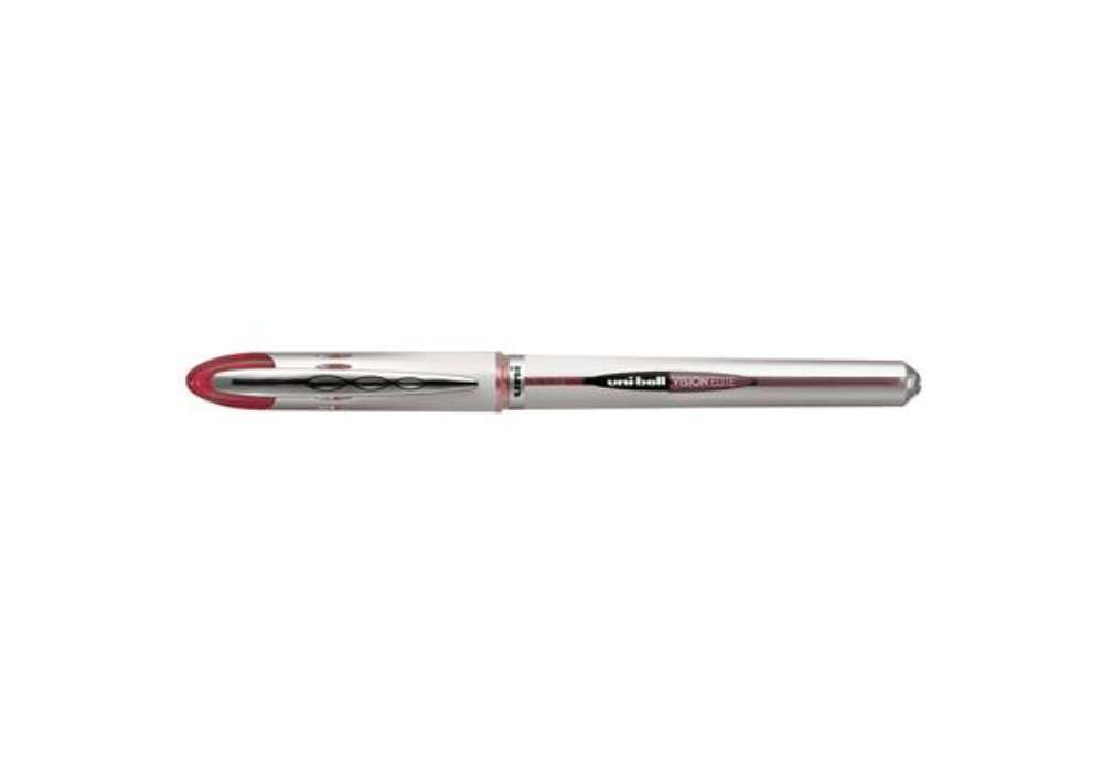 Immagine di Roller Uni Ball Vision Elite UB200 - punta 0,8mm - rosso  - Uni Mitsubishi i