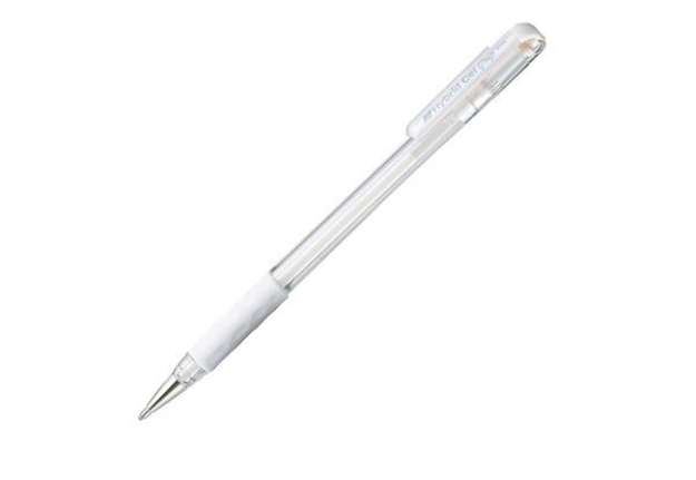 Immagine di Roller Gel Hybrid Grip Luna K118 - punta 0,8mm - bianco  - Pentel