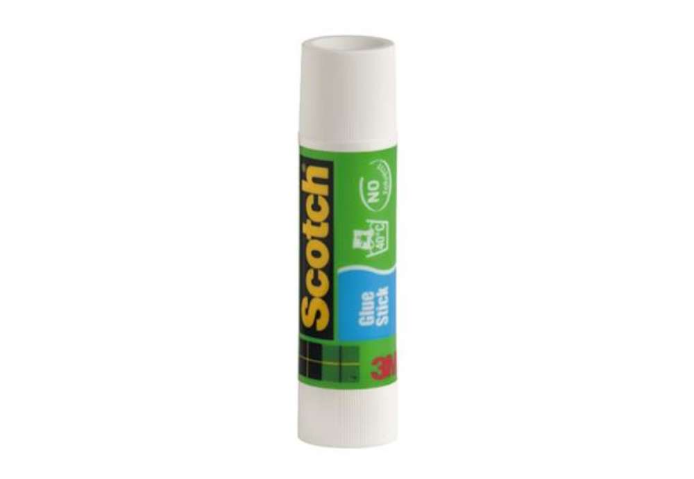 Immagine di Colla stick - permanente - 21 gr - bianco - Scotch