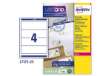 Immagine di Etichette adesive L7171 - in carta - angoli arrotondati - permanenti - 200 x 60 mm - 4 et/fg - 25 fo