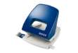 Immagine di Perforatore Metal Rim 5005 - passo 8 cm - max 25 fogli - 2 fori - blu - Leitz